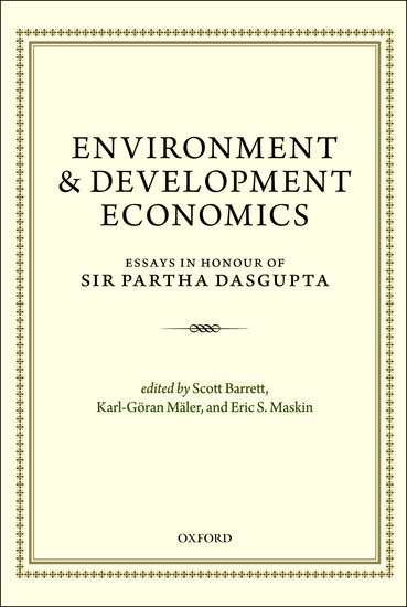 Environmental economics essay questions