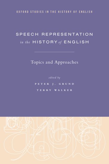 Speech Representation in the History of English
