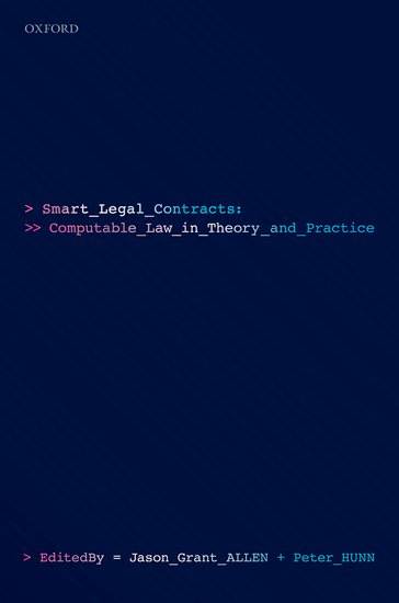 Smart Legal Contracts