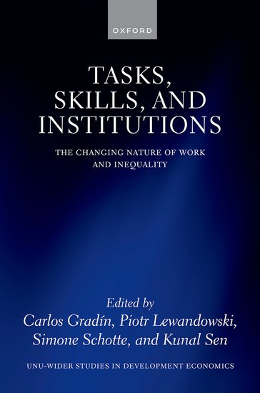WIDER Studies in Development Economics: Tasks, Skills, and Institutions