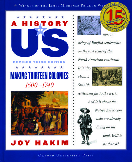 A History of US: Making Thirteen Colonies: A History of US Book Two