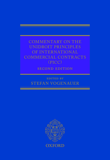 Commentary on the UNIDROIT Principles of International Commercial Contracts (PICC)