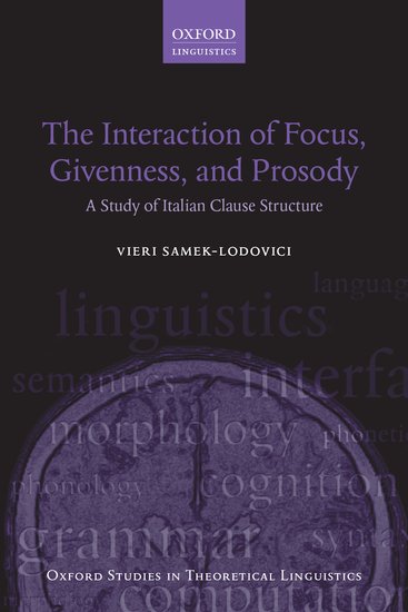 The Interaction of Focus, Givenness, and Prosody