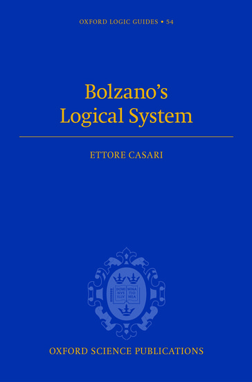 Bolzano's Logical System