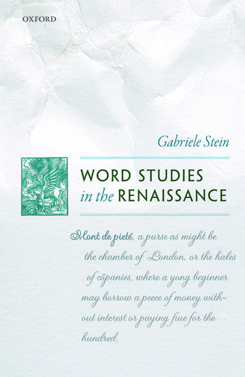 Word Studies in the Renaissance