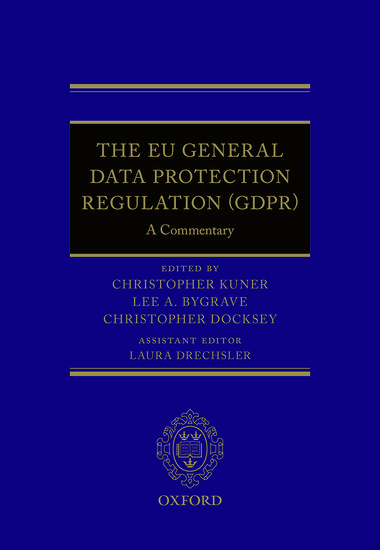 Commentary on the EU General Data Protection Regulation