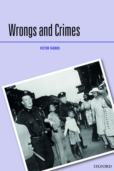 Wrongs and Crimes