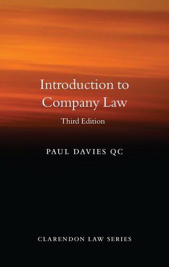 Introduction to Company Law