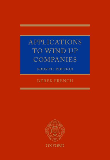 Applications to Wind up Companies