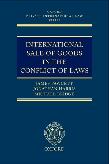 International Sale of Goods in the Conflict of Laws