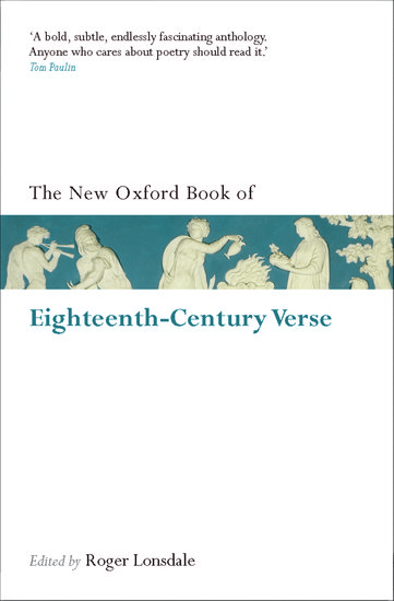 The New Oxford Book of Eighteenth-Century Verse
