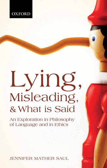 Lying, Misleading, and What is Said