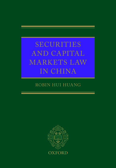Securities and Capital Markets Law in China